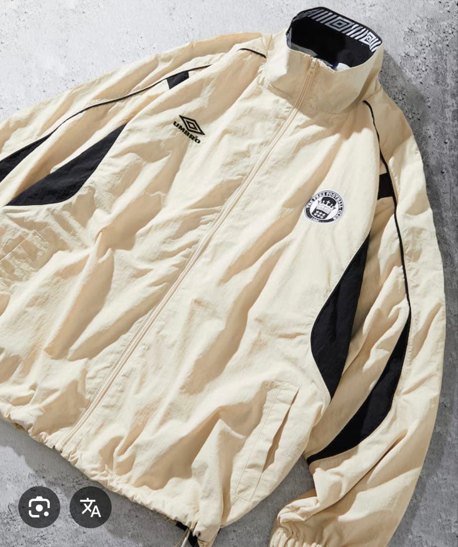 Umbro ナイロンジャケット THE FIRKS FC 1986