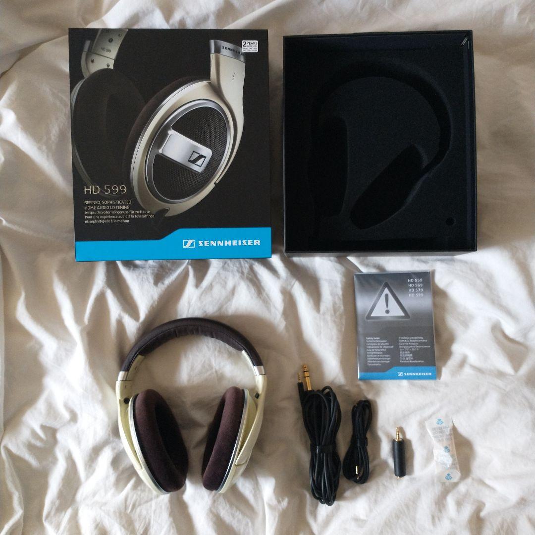 美品　ゼンハイザー　HD599