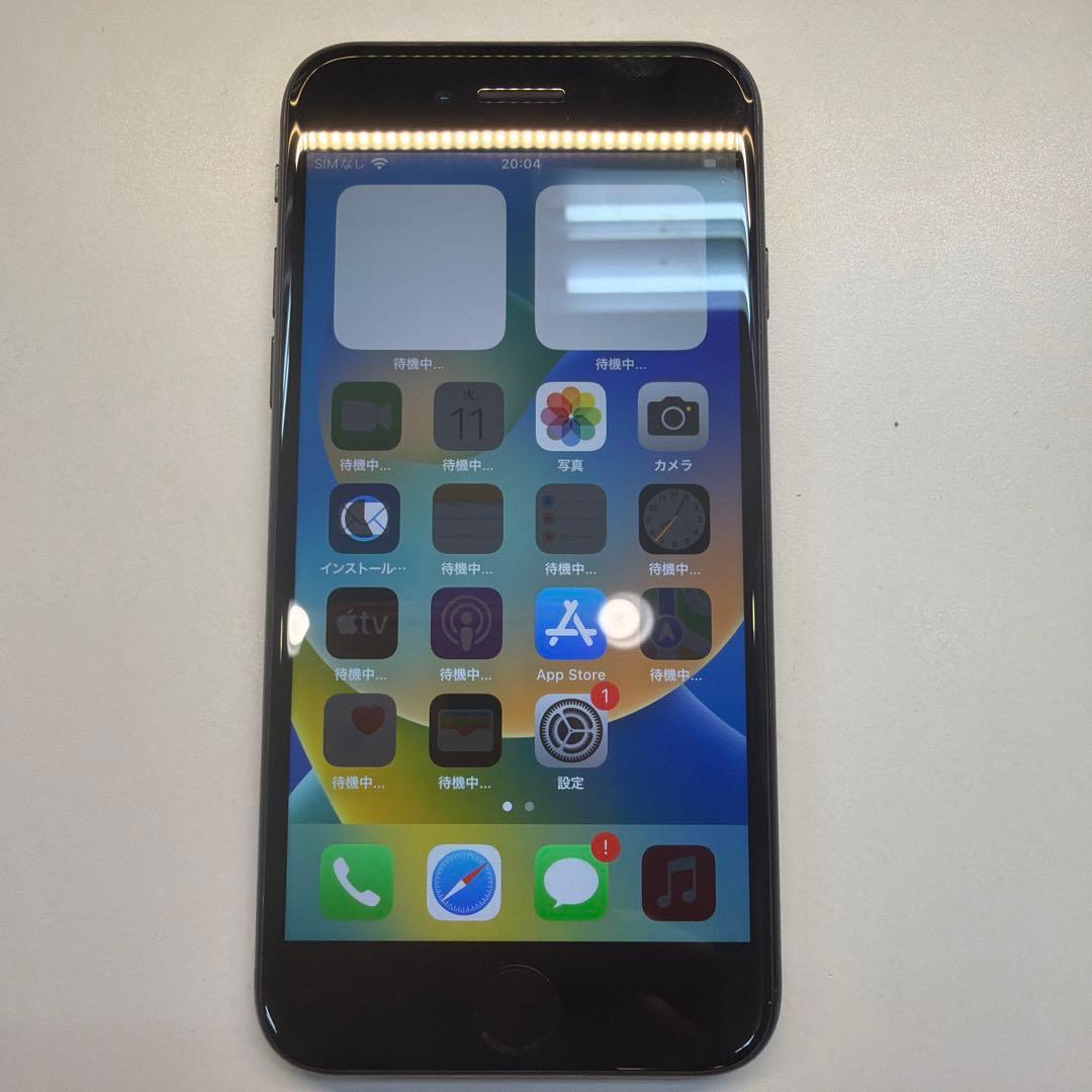 訳あり iPhone SE2 64GB ブラック 100% Touch ID不可