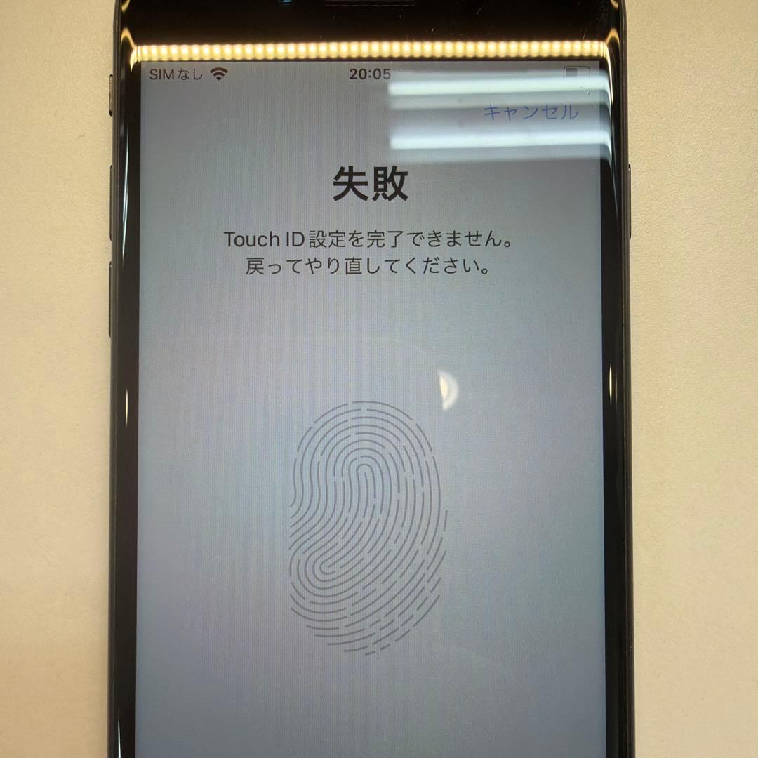 訳あり iPhone SE2 64GB ブラック 100% Touch ID不可