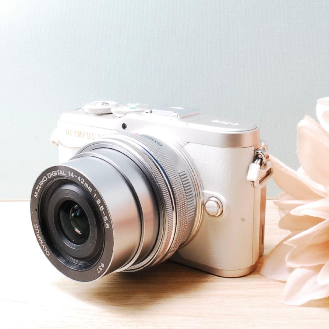 OLYMPUS E-PL10⭐️オリンパス ホワイト Wi-Fi ミラーレス一眼