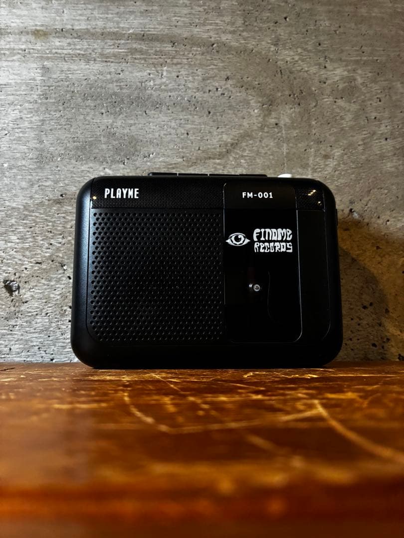 FINDME RECORDS ポータブルカセットプレーヤー「PLAYME」