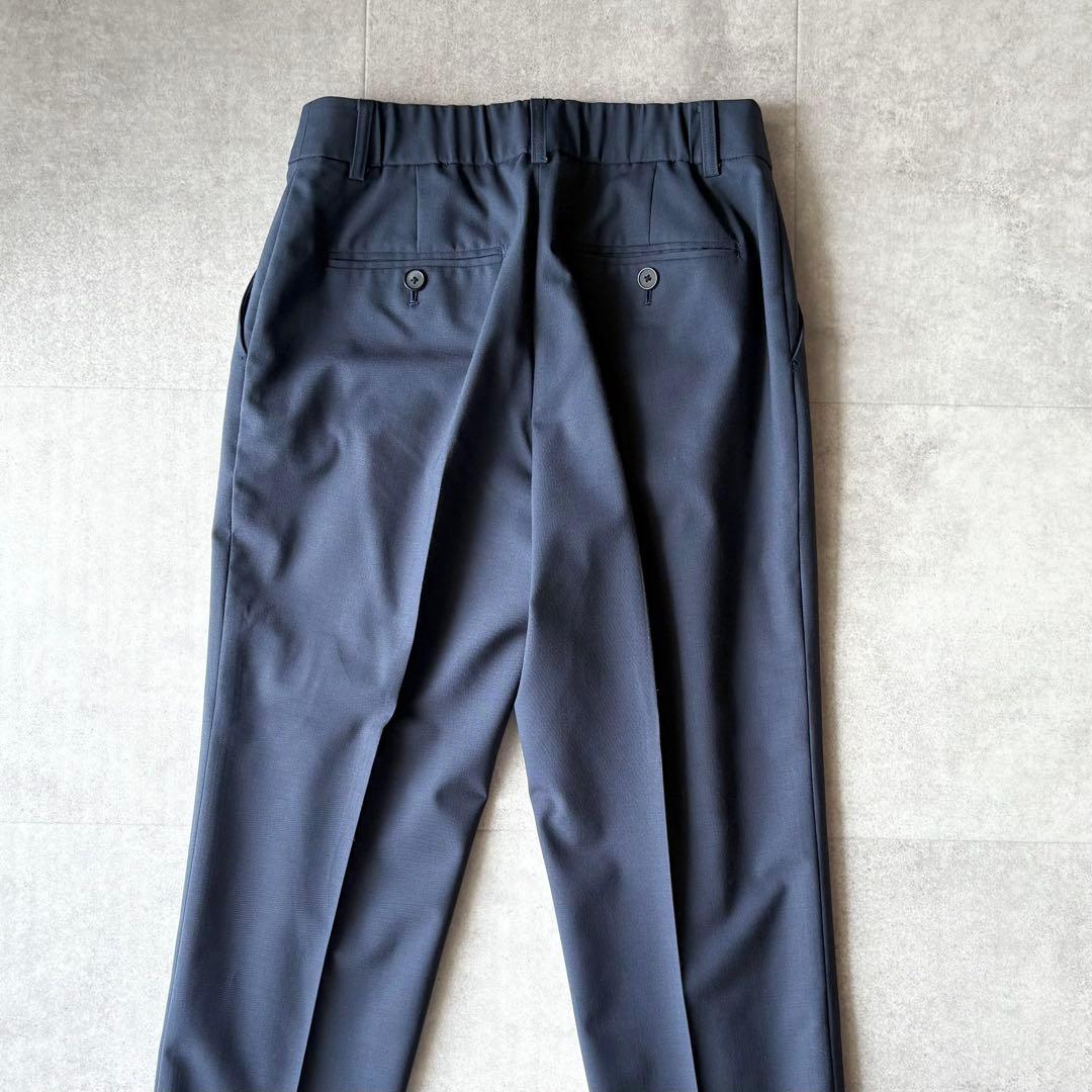 人気✨グリーンレーベルリラクシング カチリラ パンツスーツ 紺 38/36