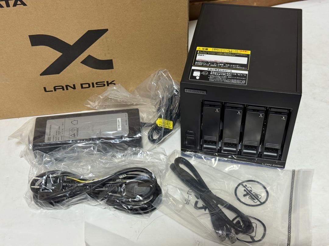 IO DATA【 HDL4-X4 [4TB] 】4ドライブ NAS