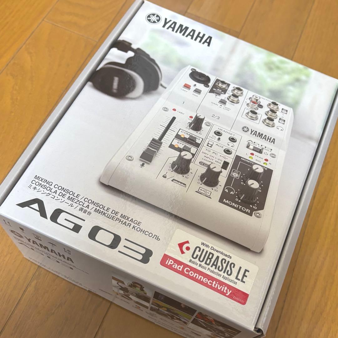 DJ機材 YAMAHA AG03 MIXING CONSOLE