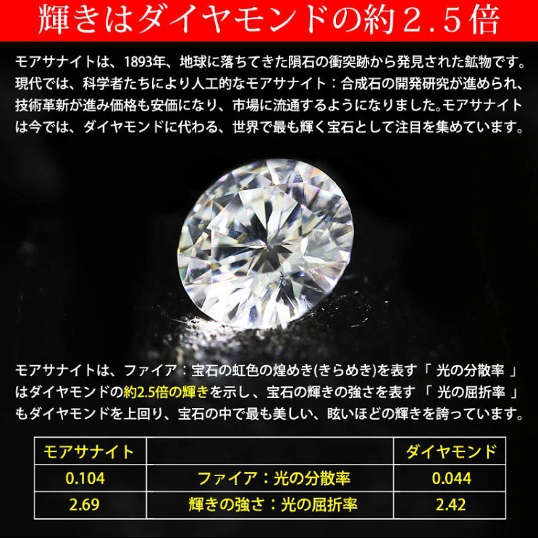 最高級品質　モアサナイトダイヤ　シルバー　ネックレス　シンプル　アクセサリー