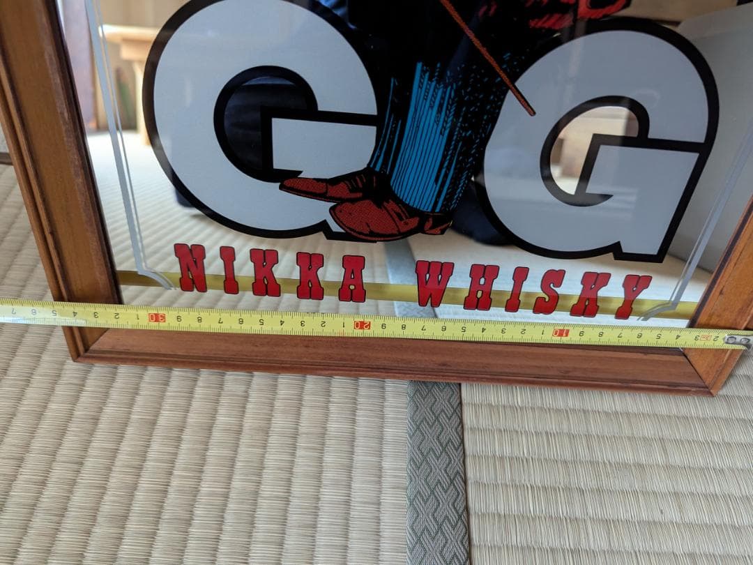 ニッカ ウイスキー パブミラーNIKKA G&G アンティーク