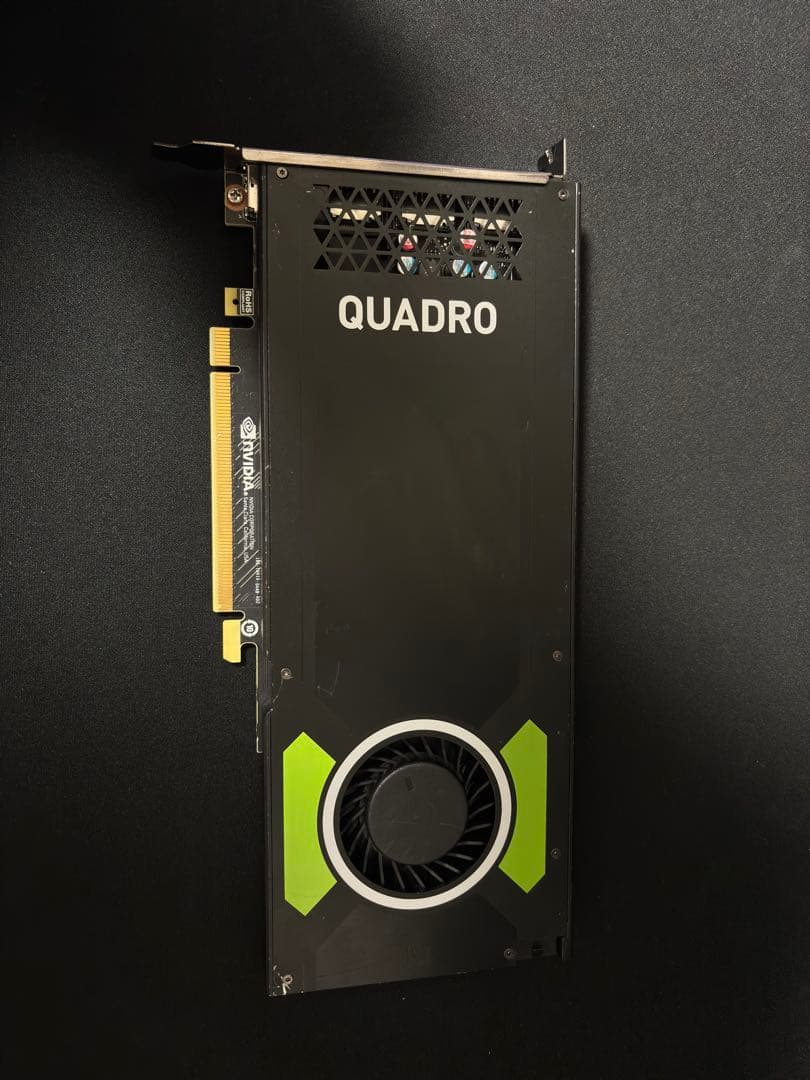 動作確認済みNVIDIA Quadro P4000 グラフィックボード