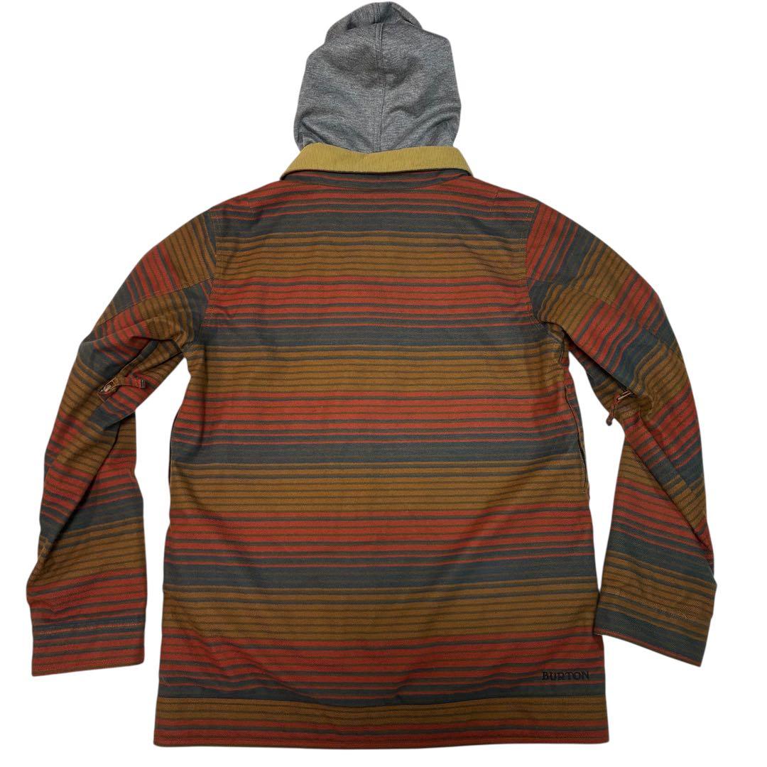 BURTON バートンウエア ネルシャツ風 スノボージャケット コーデュロイ M