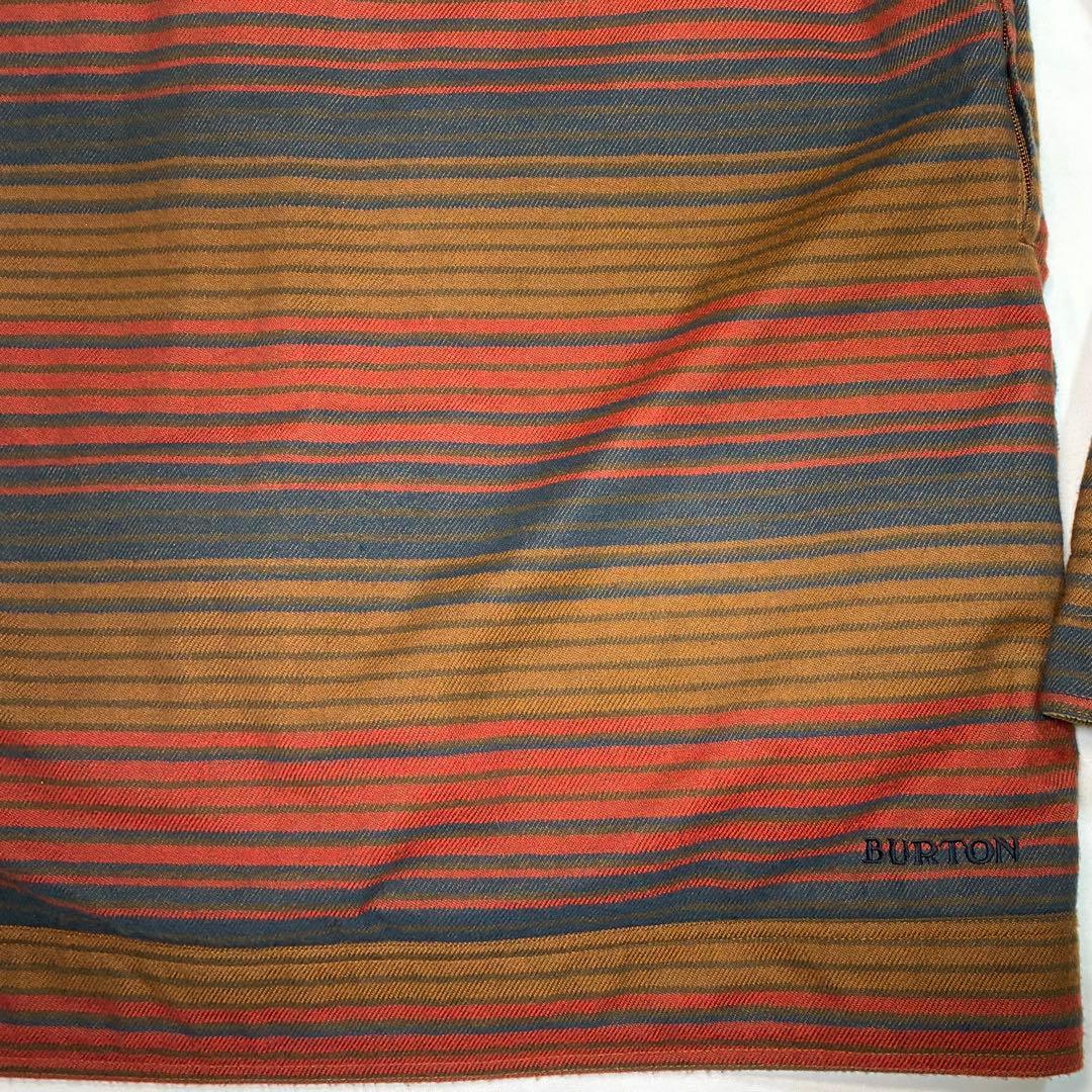 BURTON バートンウエア ネルシャツ風 スノボージャケット コーデュロイ M