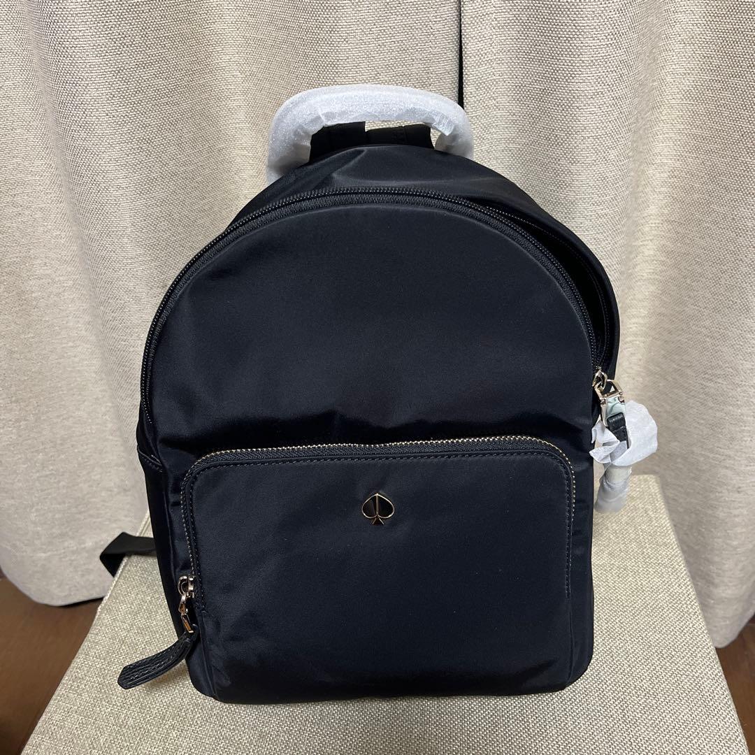 【新品・未使用】kate spade 黒リュック