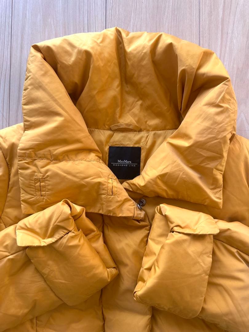 マックスマーラMaxMaraweekend☆ショールカラー ダウンジャケット36