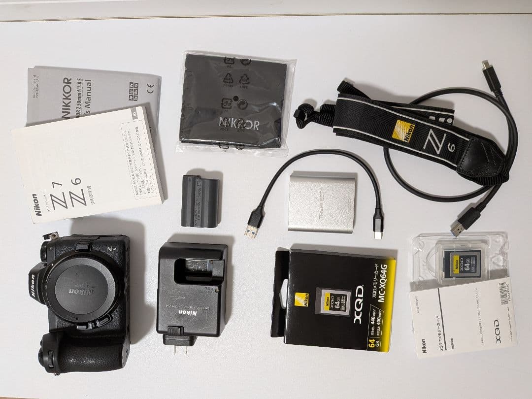Nikon Z6（本体）＆XQDカード（64GB）＆カードリーダー付き☆