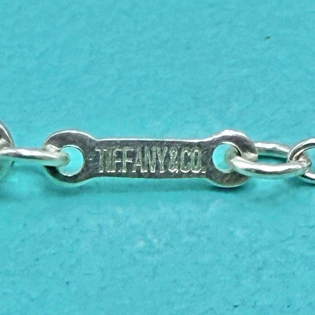 【極美品】ティファニー ネックレス あずきチェーンのみ 76cm シルバー
