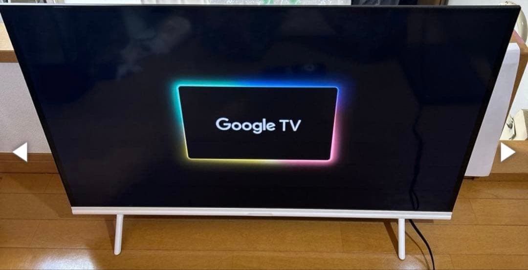 Google TV 32型 テレビ ホワイト