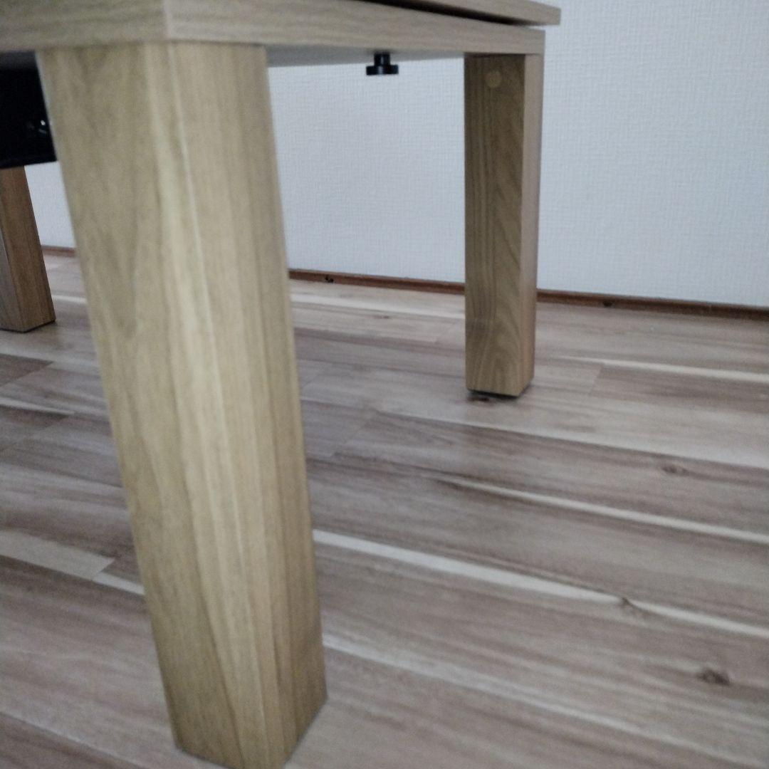 値下げ　送料無料　美品　ニトリ　リビングこたつ　LS228060LBR 23年製