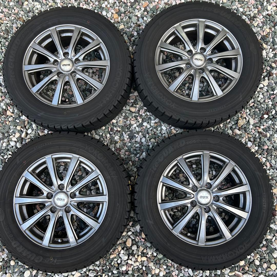 【4本同時購入必須①/4】 ヨコハマスタッドレス ホイール付き215/60R16
