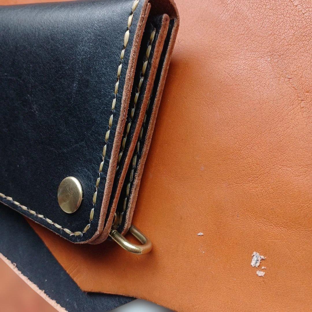 トラッカーウォレット　ロング　茶芯　42TALON