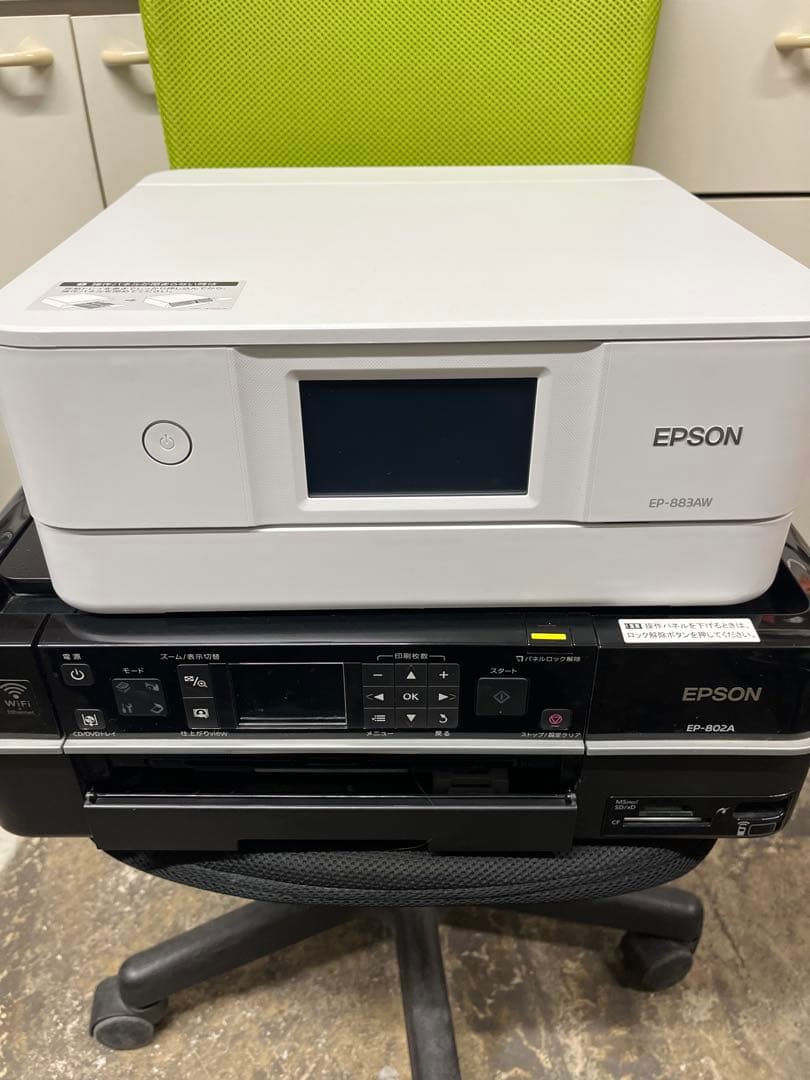 EPSON インクジェットプリンター EP-883AW EP-802A