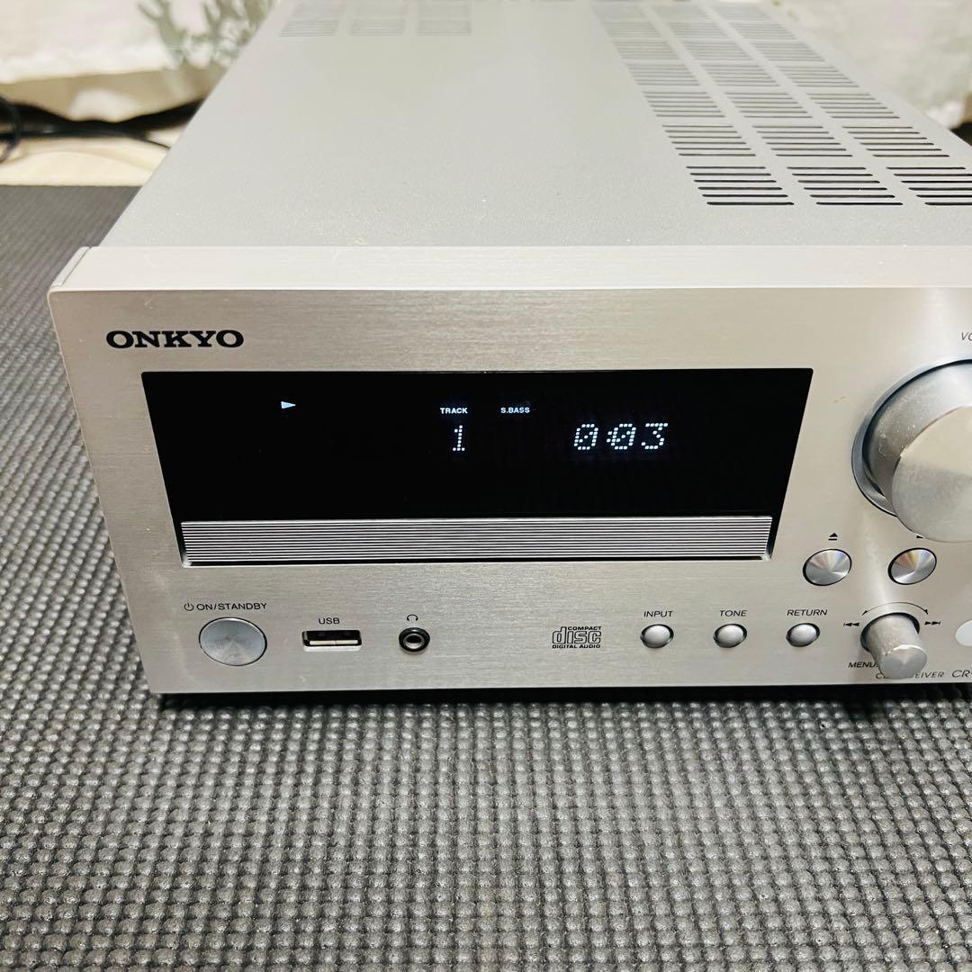 ONKYO CR-555 CDレシーバー USB対応 美品 2015年製
