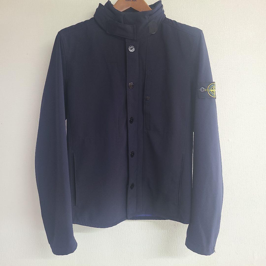 stone ストーンアイランド ソフトシェルジャケット S ネイビー