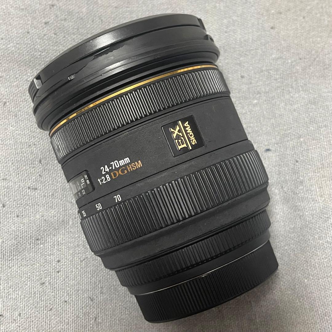 SIGMA 24-70mm F2.8 DC HSM ズームレンズ キャノン