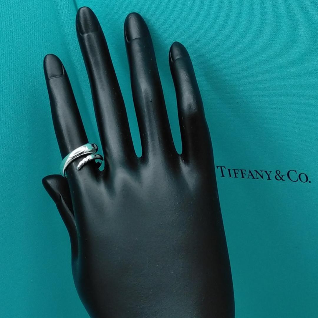 ●SALE●【ティファニー】スネーク　ヘビ　蛇　リング　１２号　2262