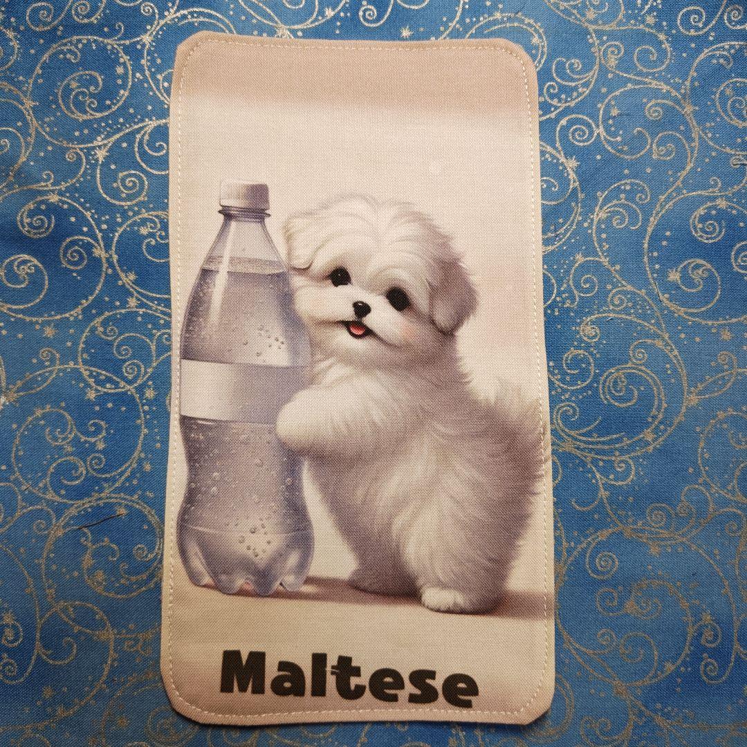 りあ　ハンカチ12枚 パネル22枚　マルチーズちゃん柄　34枚