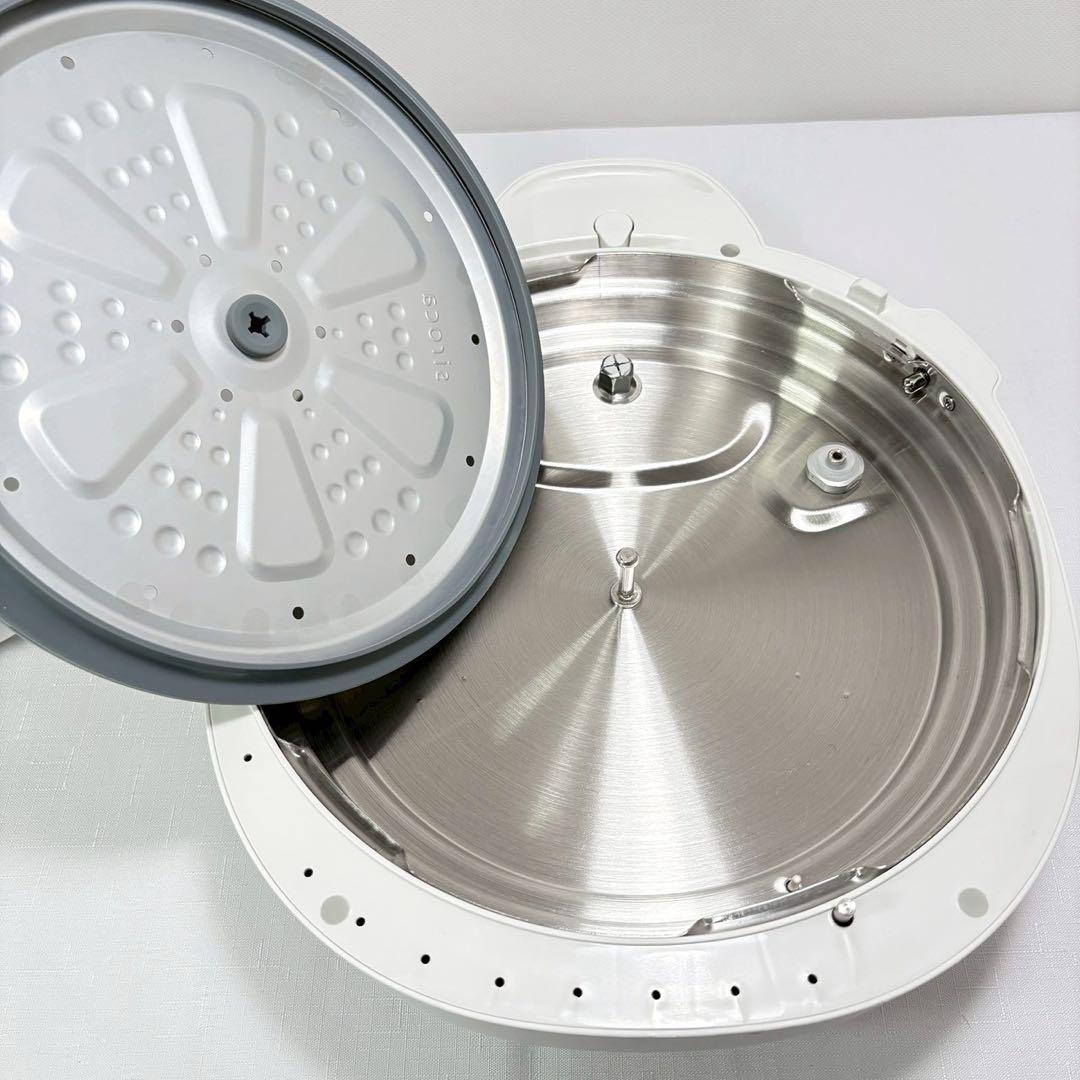 シロカ 自動減圧機能付き電気圧力鍋 おうちシェフ PRO L SP-5D151