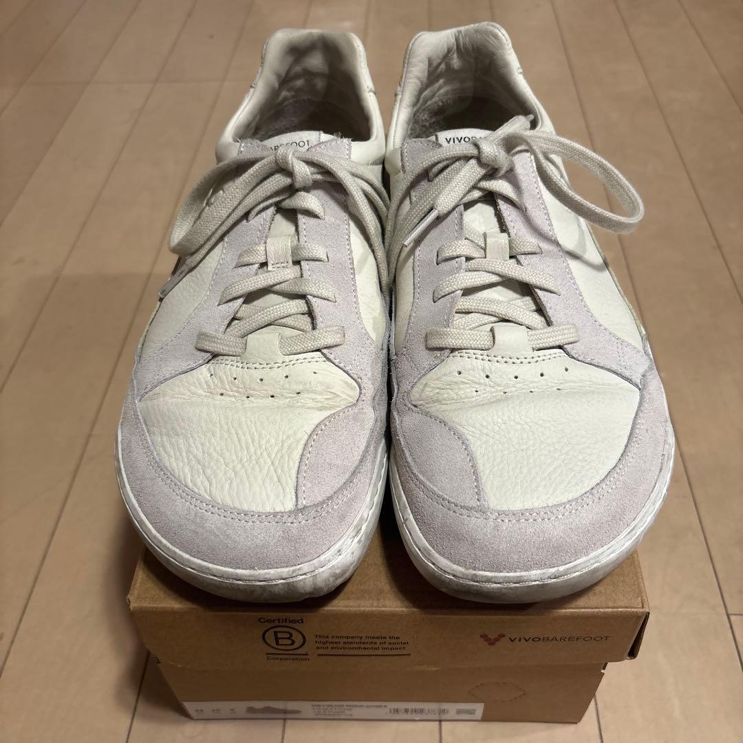 靴 Vivobarefoot 43 GOBI SNEAKER LEATHER