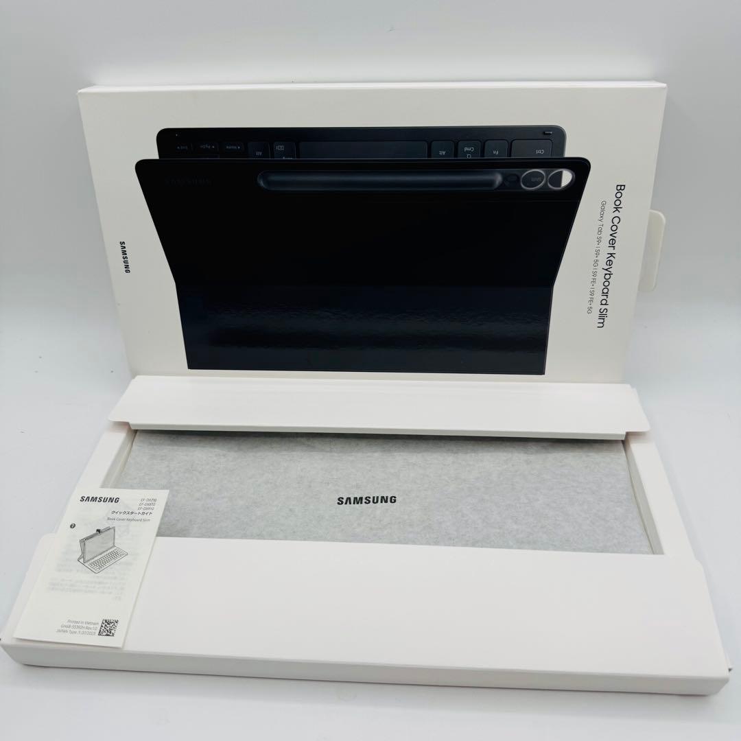 未使用★GalaxyTabS9+/BookCover Keyboard Slim
