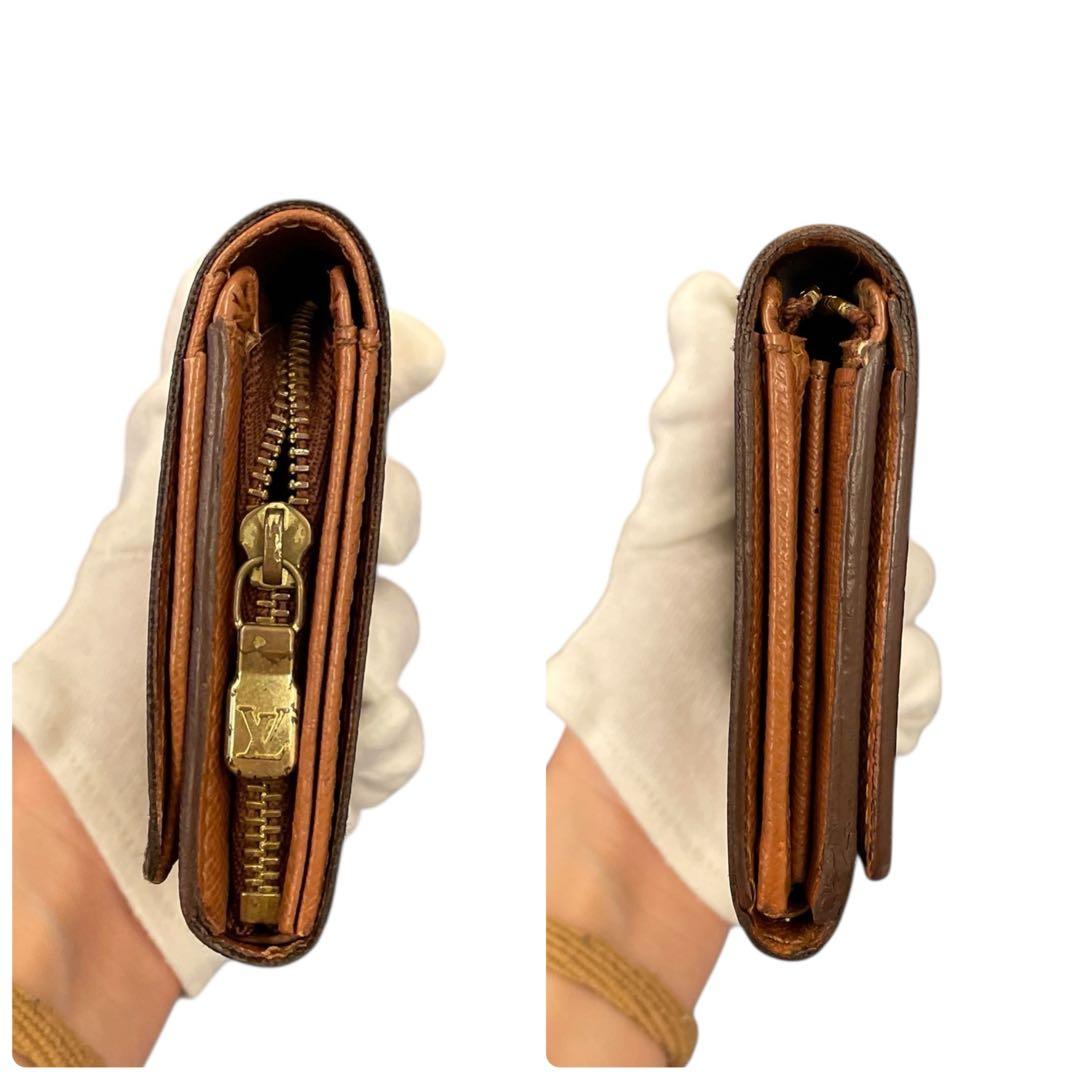 【未使用級】ルイヴィトン　二つ折り財布　モノグラム　ポルトモネ　M61730