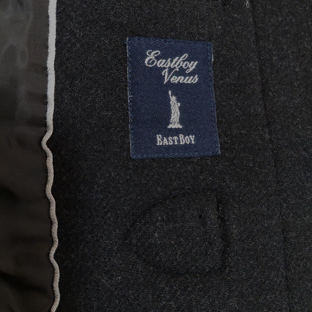 極美品✨ イーストボーイ Venus アンゴラ混 ダッフルコート フード 11