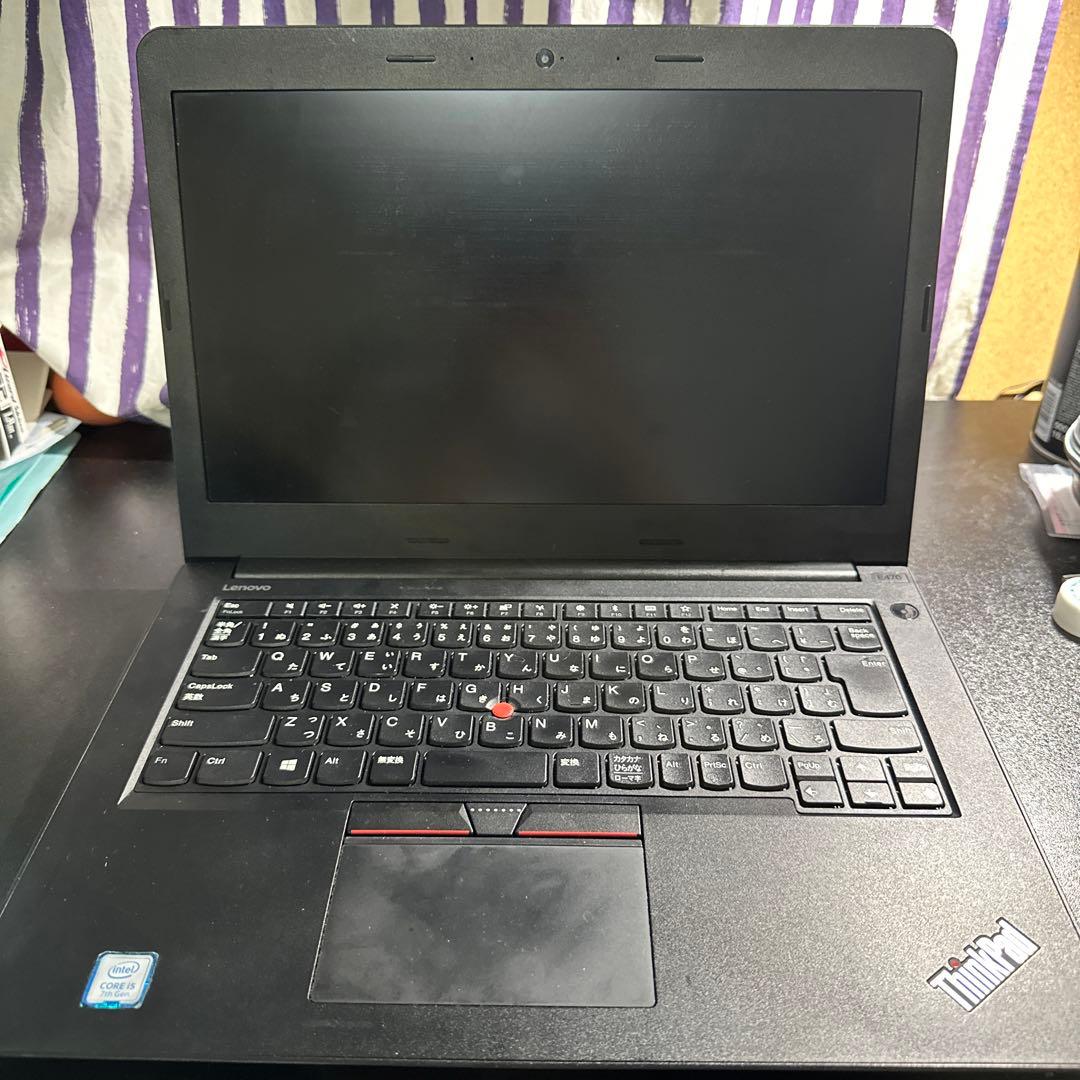 その他ノートPC本体 ThinkPad E470 Core i5-7200U/8GB/250GB