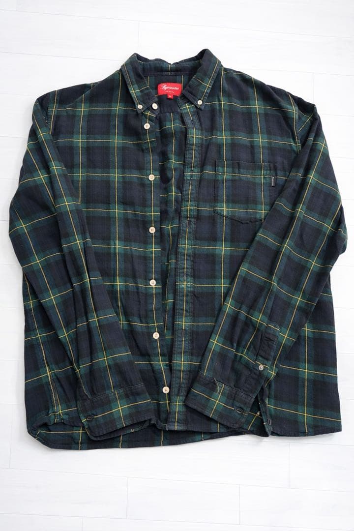 Supreme チェック柄シャツ XL