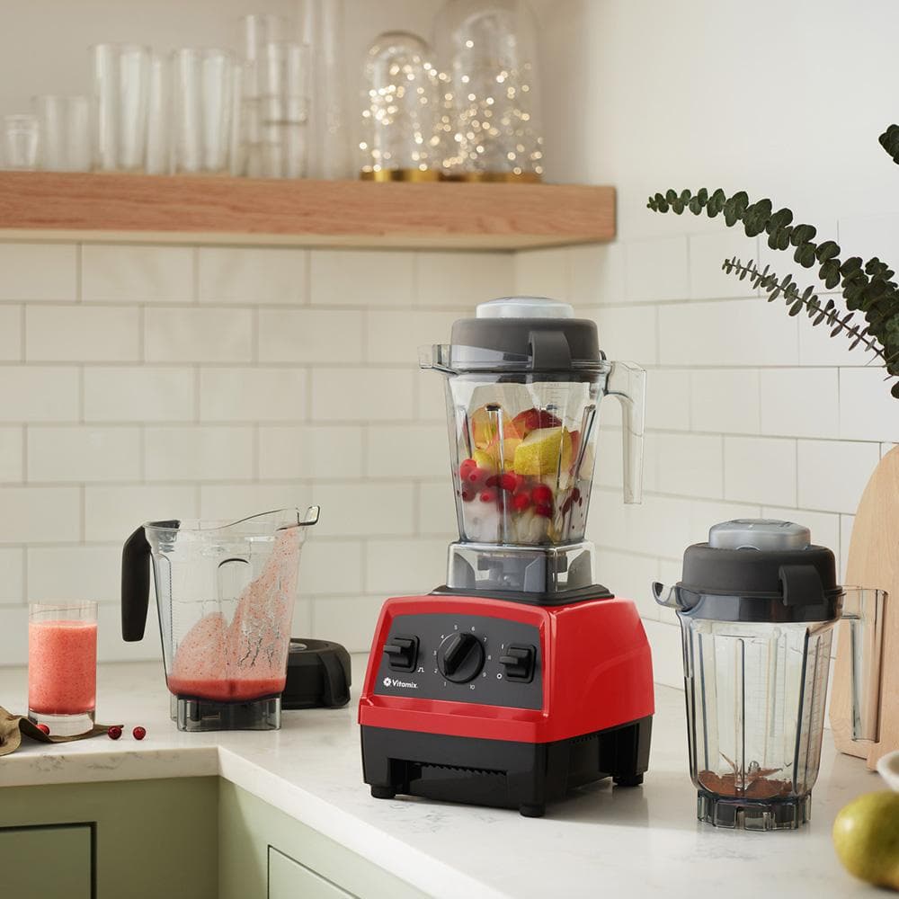 【美品】バイタミックスE310　レッド　1639