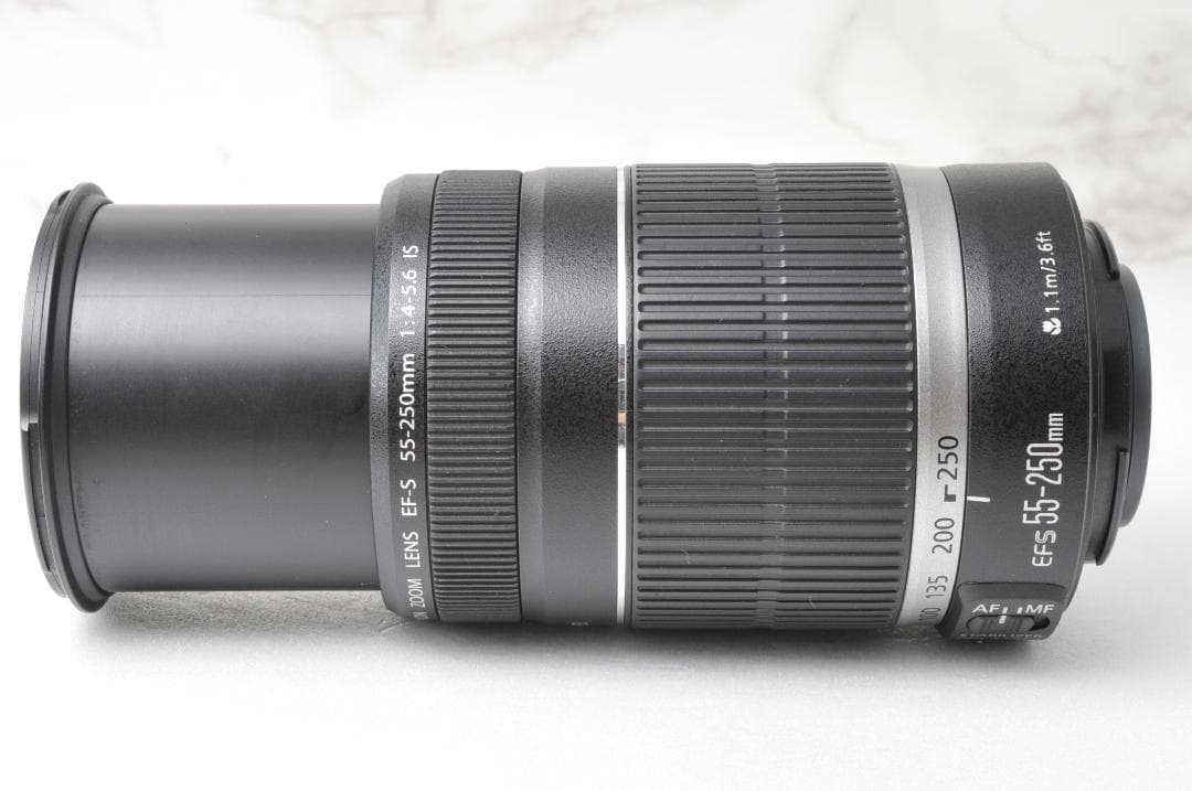 美品 Canon EF-S 55-250mm IS⭐️手ぶれ補正 望遠レンズ