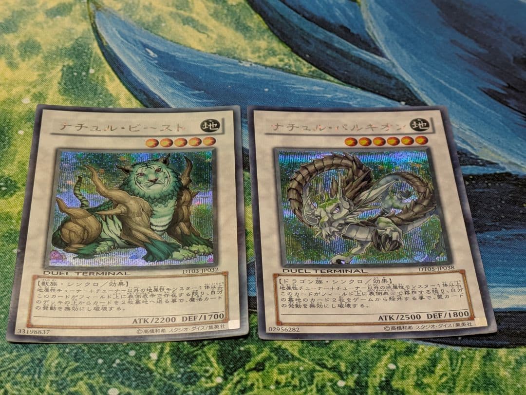 ナチュル・パルキオン、ビースト 旧DTシークレット　2枚セット