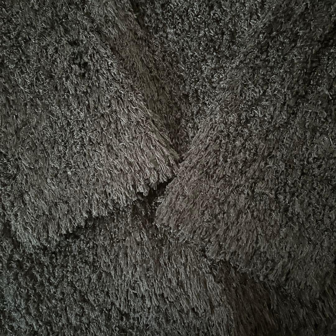 ISSEY MIYAKE シャギー ジャケット プリーツプリーズ ブラックM