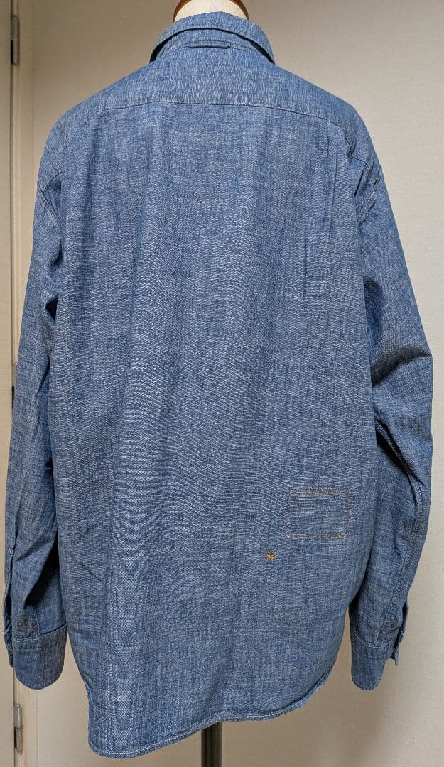 45R タツノオトシゴダンガリーシャツ 日本製 美品