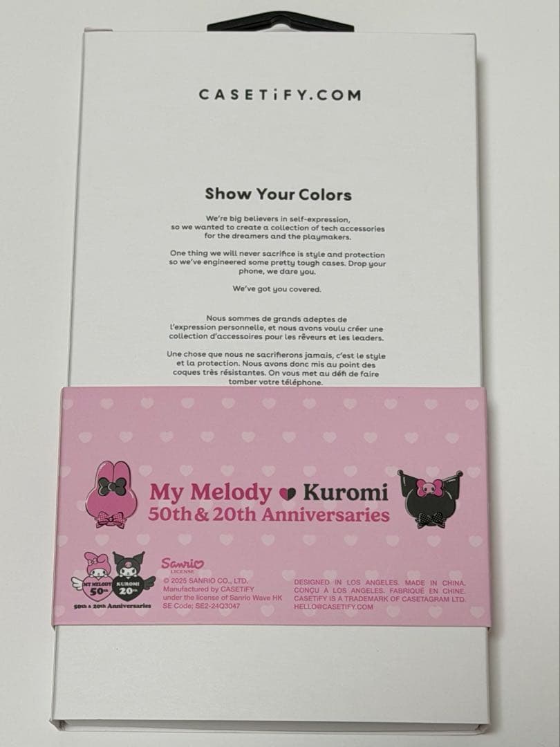 CASETiFY マイメロ iPhone17promax スマホケース