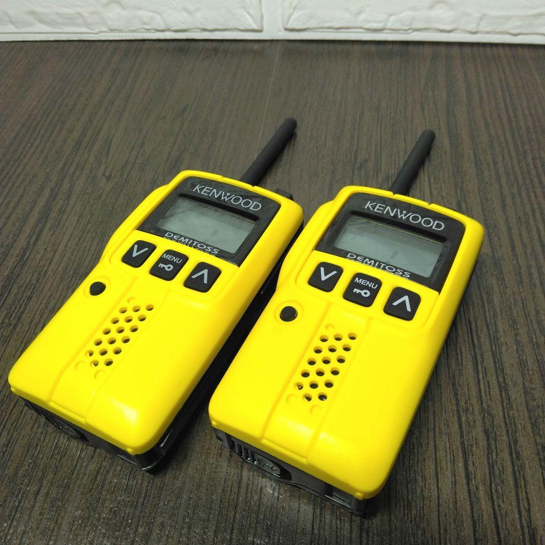 超美品4台フルセット★KENWOOD UBZ-EA20R特定小電力トランシーバー