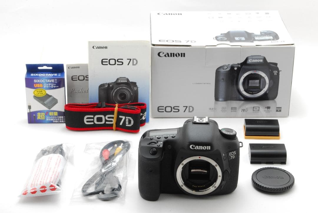 【美品 箱付】キヤノン Canon EOS 7D《シャッター回数12,479回》