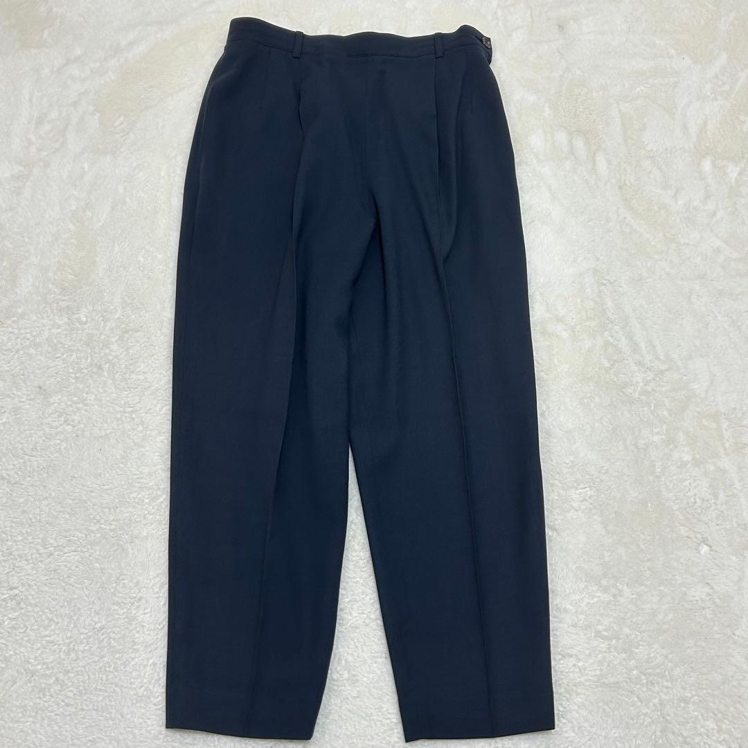 【美品】バーバリー スーツ セットアップ ネイビー 15号 ダブルブレスト