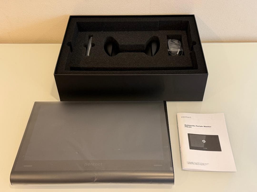 プー PENTACT マルチメディアポータブルモニター PTG-01
