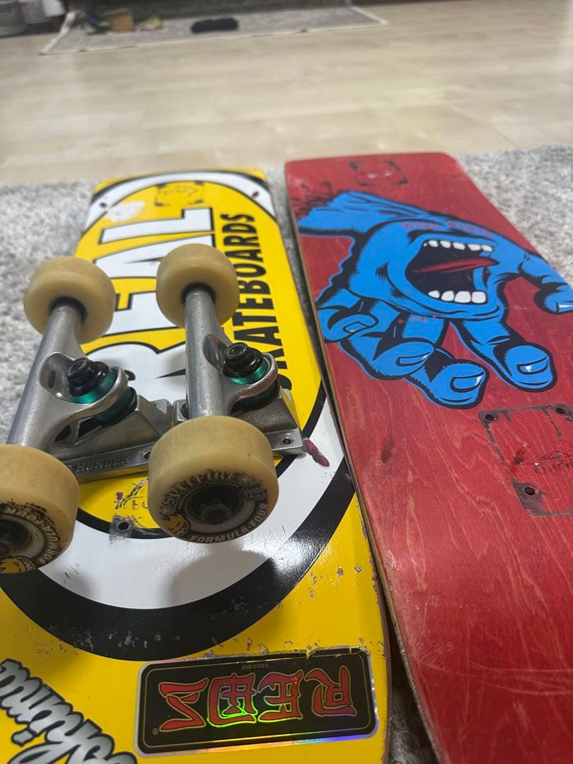 <期間限定>スケートボードコンプリート REALデッキ サンダートラック