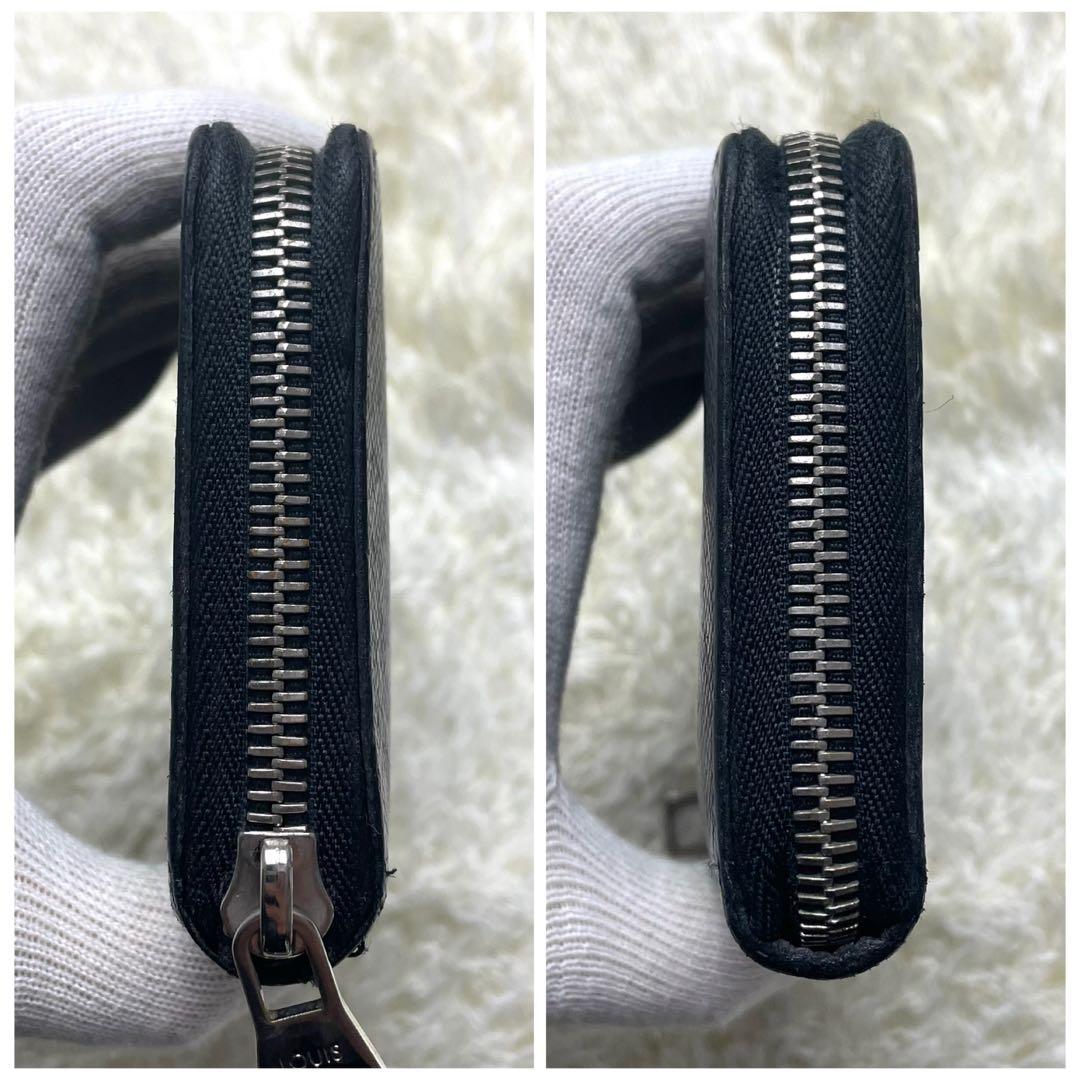 ルイヴィトン ジッピーウォレット ヴェルティカル タイガ ダークグレー