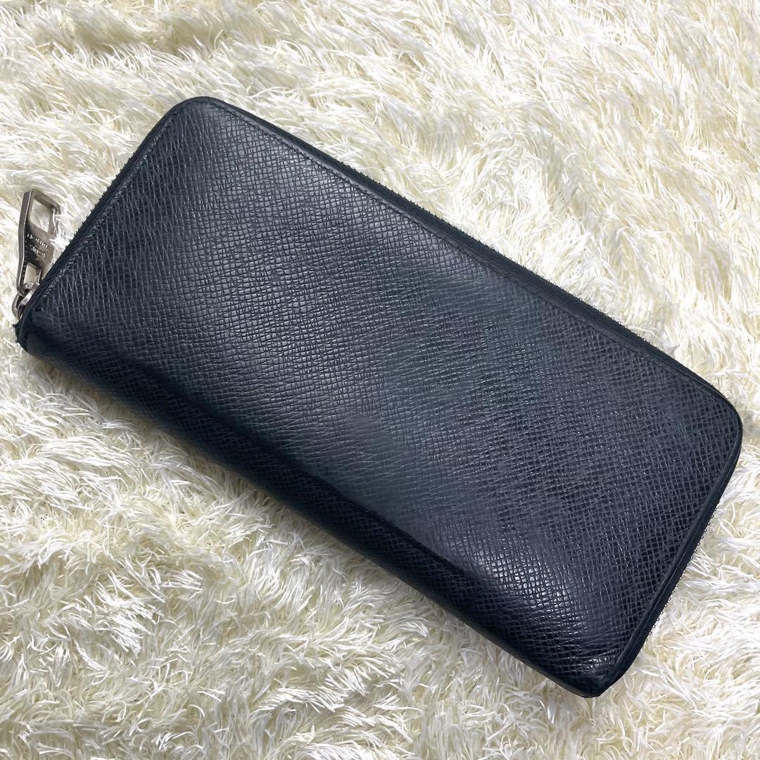 ルイヴィトン ジッピーウォレット ヴェルティカル タイガ ダークグレー