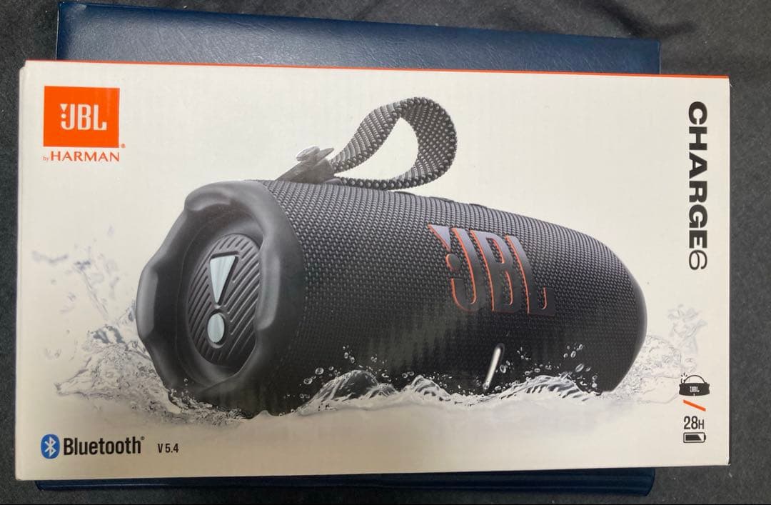 国内正規品　JBL CHARGE 6 保証書貼付用レシート付2025年8月購入