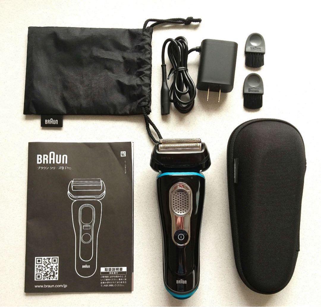 動作⭕️ブラウンシリーズ9 電気シェーバー 9242s お風呂剃り可